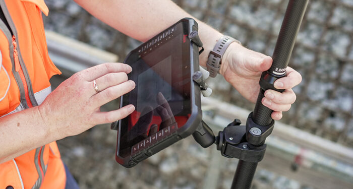 Leica CSX8 tablet Zeno Mobile Geodeet GNSS stok