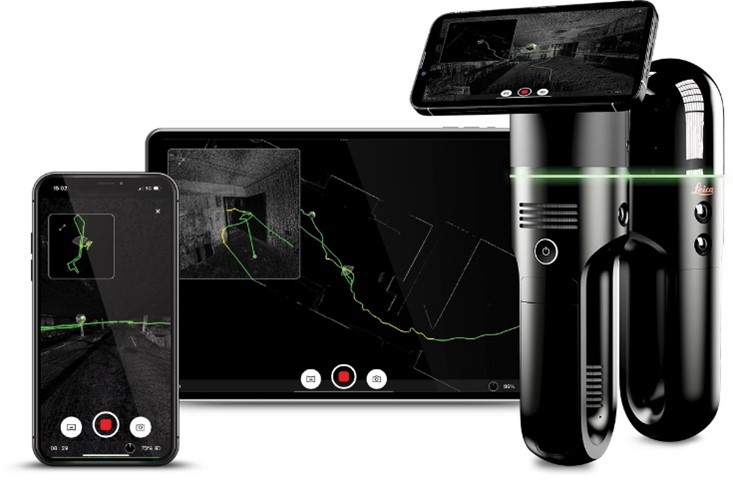 3d lasercanner BLK2GO Leica mobile scanner geodeet