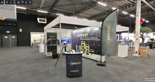 Beursstand GEODEET PortalCam LCC Studio