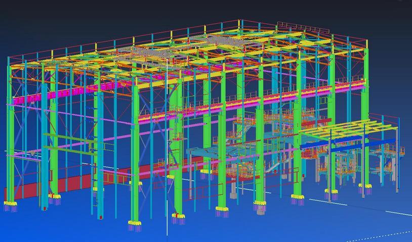 Contructie industiebouw Geodeet