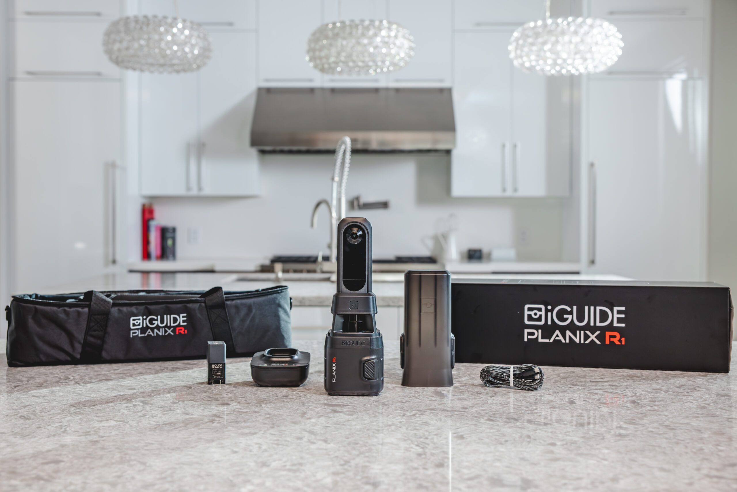 iGUIDE R1 keuken volledige set Geodeet