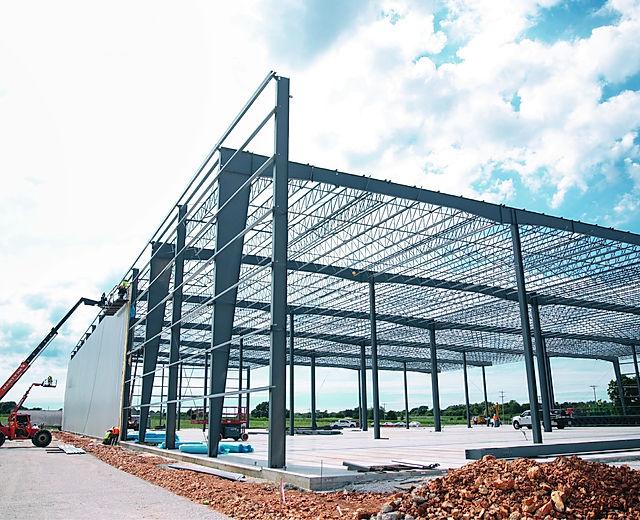 industriebouw voorbeeld Geodeet